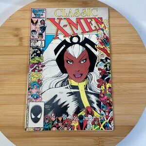 Classic X-Men #3 Marvel Comics 1986 Art Adams Storm 25th Anniversary